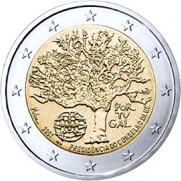 Portugal 2007 - 2 euros Présidence européenne