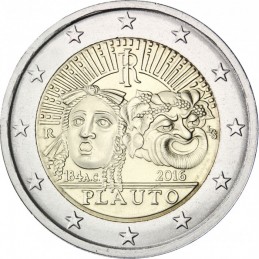Italia 2016 - 2 euro commemorativo 2200° anniversario della morte di Tito Maccio Plauto.