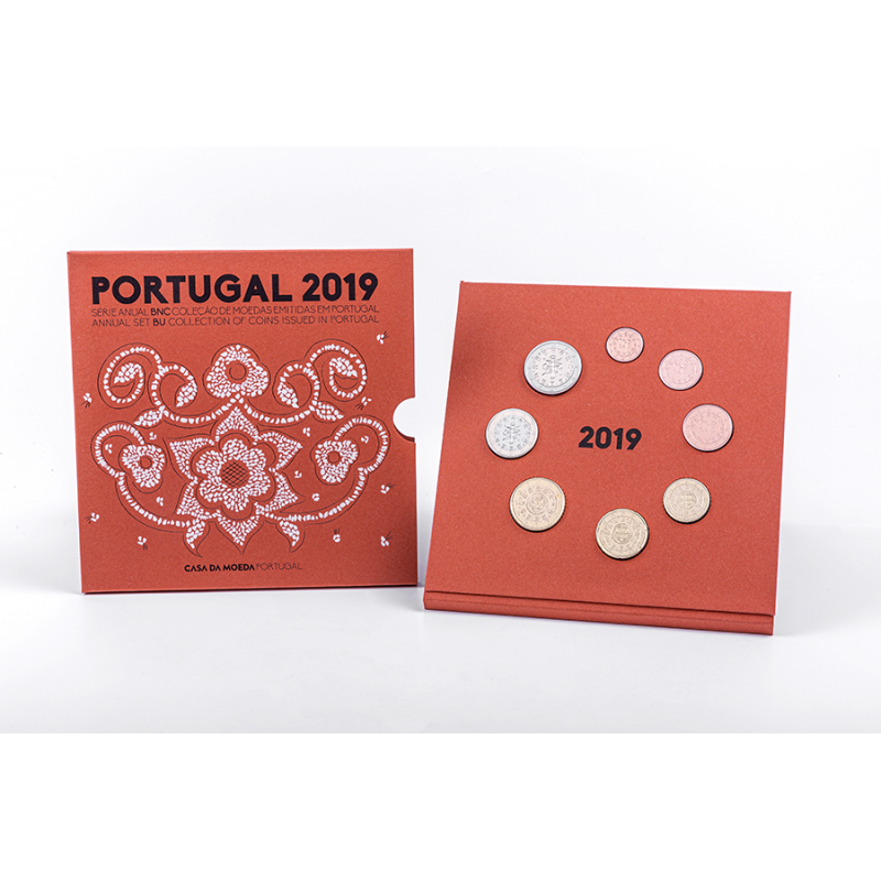 Portugal 2019 - Série Euro officielle - 8 pièces