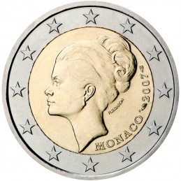 Monaco 2007 - 2 euros 25ème décès de Grace Kelly