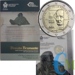 San Marino 2014 - 2 euro commemorativo 500° anniversario della morte di Donato Bramante