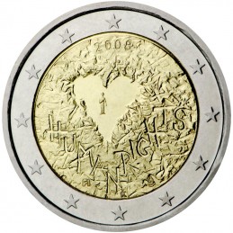 Finlandia 2008 - 2 euro commemorativo 60° anniversario della Dichiarazione universale dei diritti dell'uomo