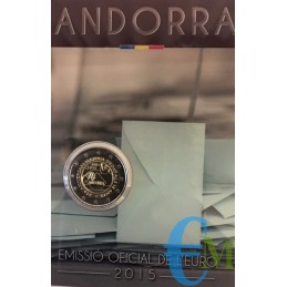 Andorra 2015 - 2 euros Mayoría de edad 30