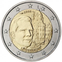Luxembourg 2008 - 2 euros Château de Berg