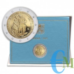 Vatican 2019 - 2 euro 25th of the restoration of the Sistine Chapel