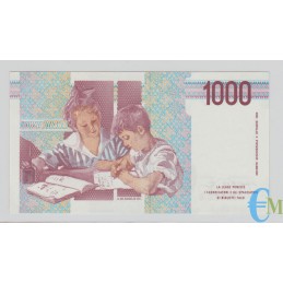 Italia - 1000 Lire Maria Montessori 26.11.1996