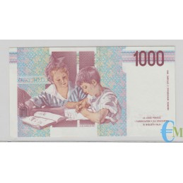 Italia - 1000 Lire Maria Montessori G 21.07.1998 RADAR