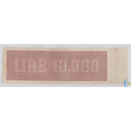 Italia - 10000 Lire Titolo provvisorio Medusa 06.09.1949