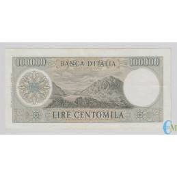 Italia - 100000 Lire Alessandro Manzoni 19.07.1970 rovescio
