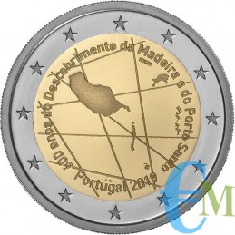 Portugal 2019 - 2 euros 600e anniversaire de la découverte de Madère