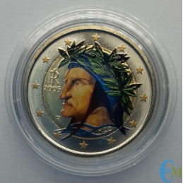 Italia 2005 - 2 euro colorato Dante
