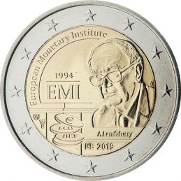 Belgio 2019 - 2 euro commemorativo 25° anniversario dell'istituto monetario europeo