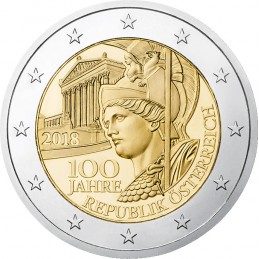 Austria 2018 - 2 euro 100th Republic of Austria