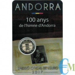 Andorra 2017 - 2 euro 100° Inno nazionale