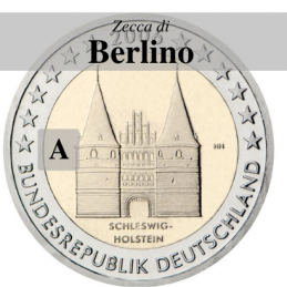 Allemagne 2006 - 2 euros Lübeck - Berlin A