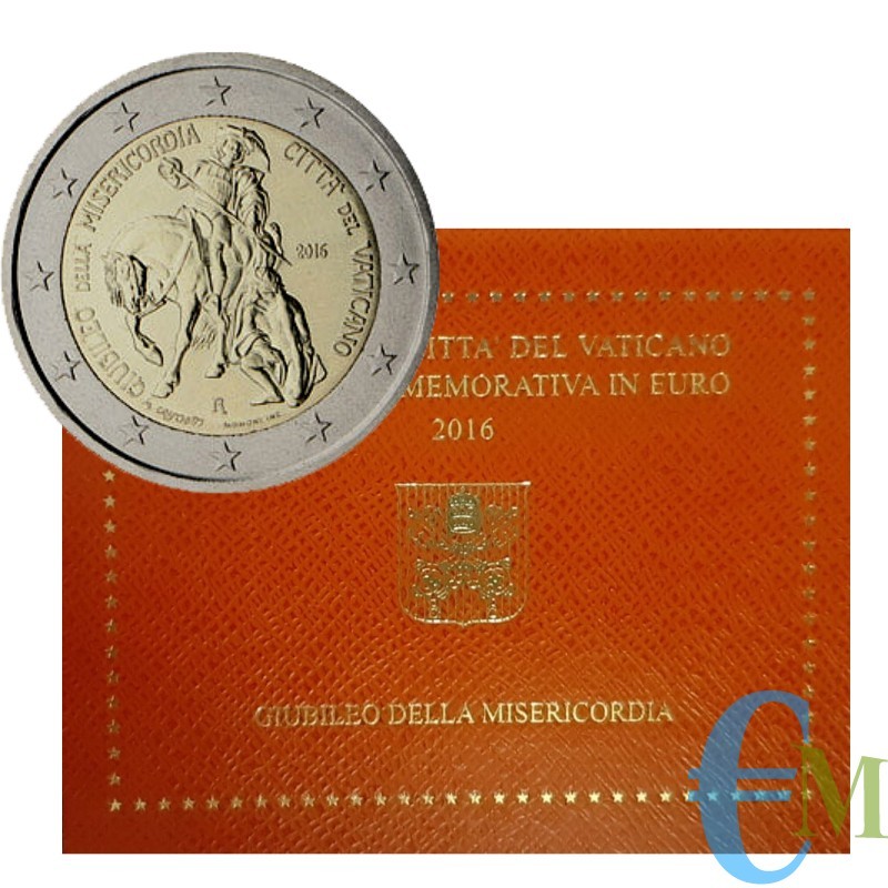 Vaticano 2016 - 2 euros Jubileo de la Misericordia