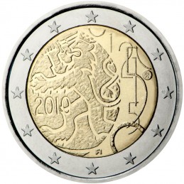 Finlandia 2010 - 2 euro commemorativo 150° anniversario della zecca finlandese