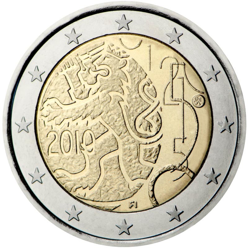Finlande 2010 - 2 euros 150e Monnaie de Finlande