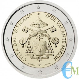 Vaticano 2013 - 2 euro Sede Vacante moneta