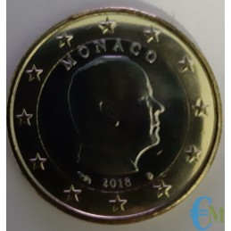 Monaco 2018 - 1 euro emesso per la circolazione