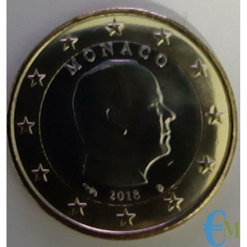 Monaco 2018 - 1 euro emesso per la circolazione
