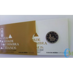 Portugal 2020 - 2 euro Proof 730º of the University of Coimbra