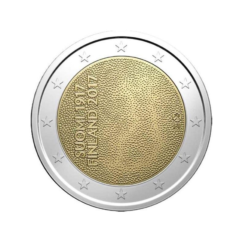 Finlandia 2017 - 2 euro commemorativo 100° anniversario dell'Indipendenza della Finlandia.