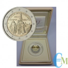 Vatican 2017 - 2 euro Proof 100th apparitions of Our Lady of Fatima