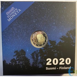 2 euro Proof 100° nascita di Vaino Linna