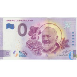 Italia - 0 euro San Pío de Pietrelcina - Padre Pio