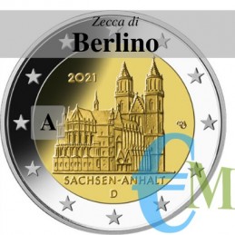 2 euro Cattedrale di Magdeburgo - zecca A