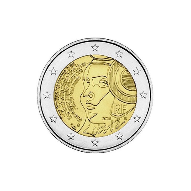 Francia 2015 - 2 euro commemorativo 225° anniversario della Fete de la Federation.