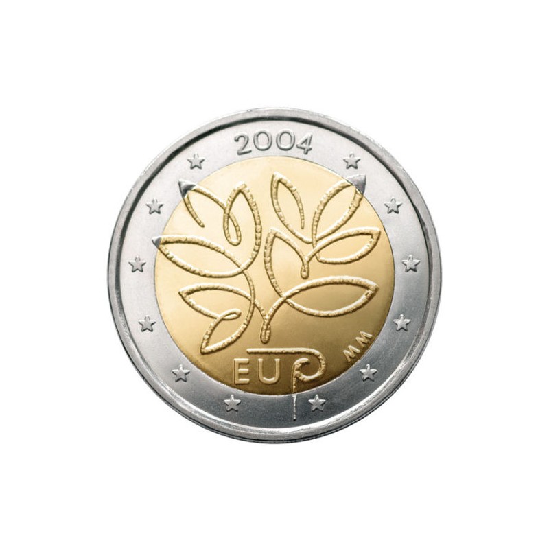Finlandia 2004 - 2 euro commemorativo 5° allargamento Unione Europea.