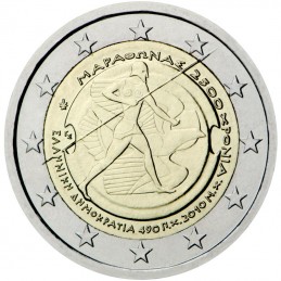 Grèce 2010 - 2 euros 2500e anniversaire de la bataille de Marathon