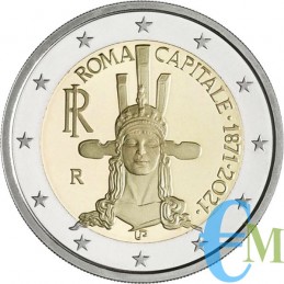 2 euro 150° Roma Capitale d'Italia - Serie Speciale