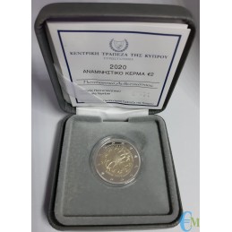 Cyprus 2020 - 2 euro Proof 30th Foundation Institute of Neurology and Genetics