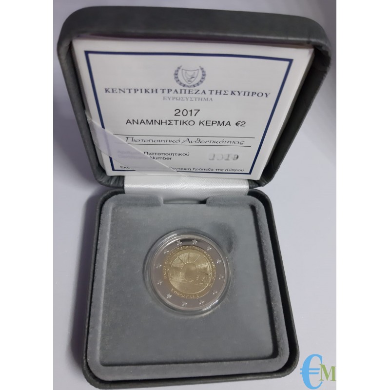 2 euro Proof Pafos