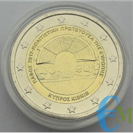 Chipre 2017 - 2 euros Pafos Paphos en cápsula
