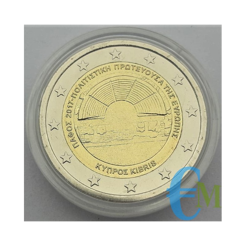 Cyprus 2017 - 2 euro Pafos Paphos in capsule