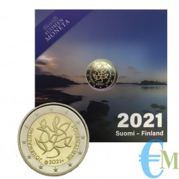 Finlande 2021 - 2 euros BE Journalisme et Communication