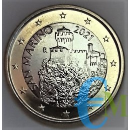 1 euro San Marino 2021 normale