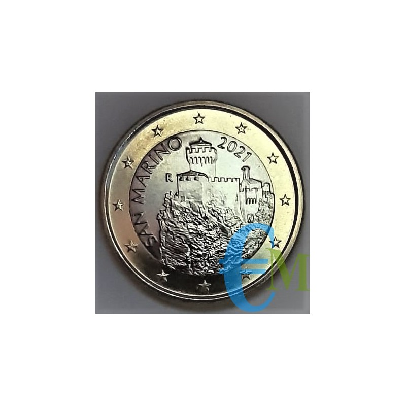 1 euro San Marino 2021 normale