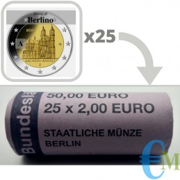 Allemagne 2021 - Rouleau 2 euros Cathédrale de Magdebourg - neuf A