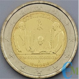 Italy 2018 - 2 euro 70th of the Constitution