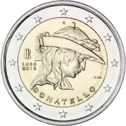 Italia 2016 - 2 euro 550° della morte di Donatello