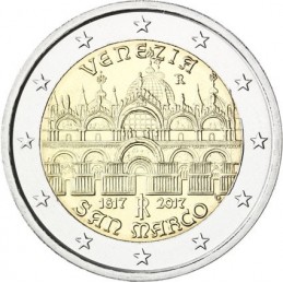 Italy 2017 - 2 euro 400th anniversary of the Basilica of San Marco Venice