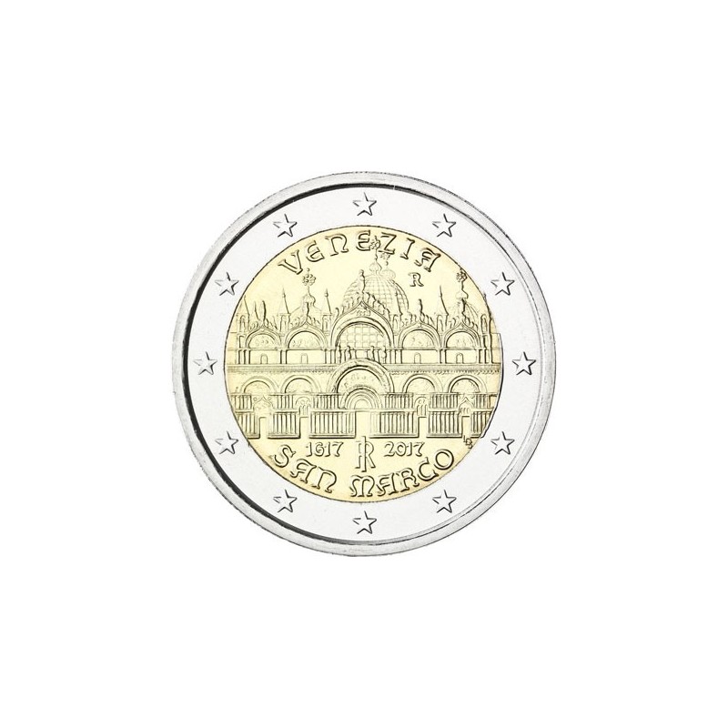 Italy 2017 - 2 euro 400th anniversary of the Basilica of San Marco Venice