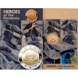Malte 2021 - 2 euros Heroes of the Pandemic