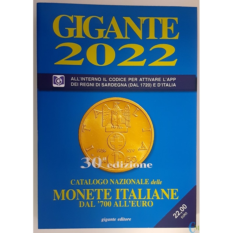 Catalogo GIGANTE 2022 Monete Italiane