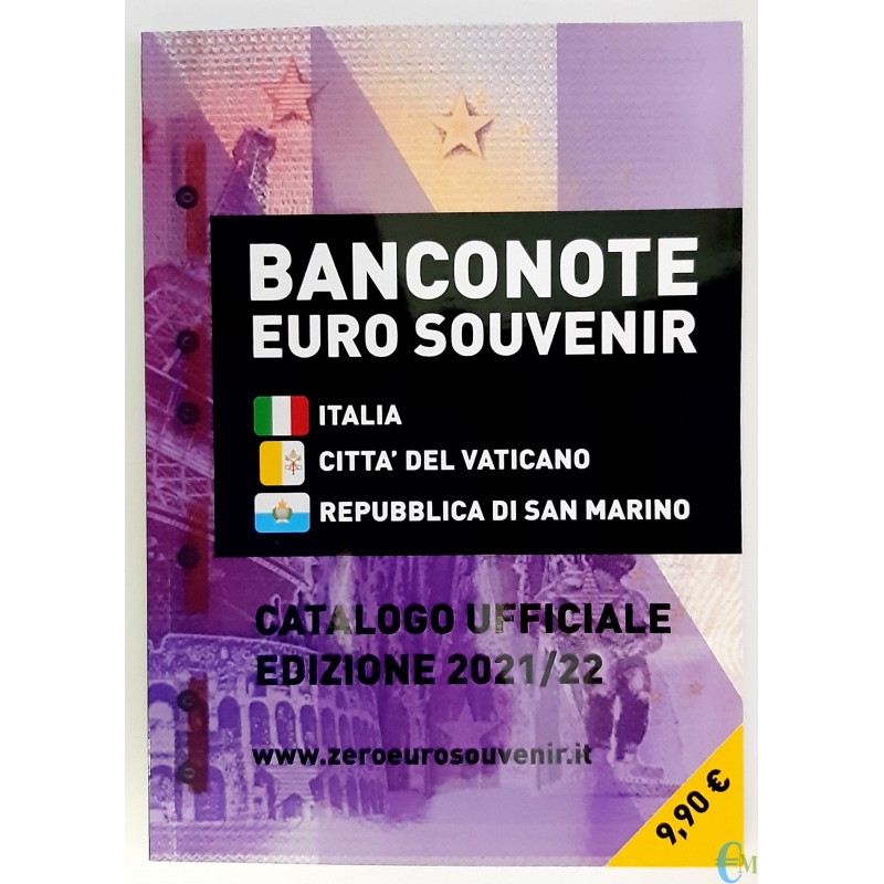 Catalogo Banconote Euro Souvenir 2021/22